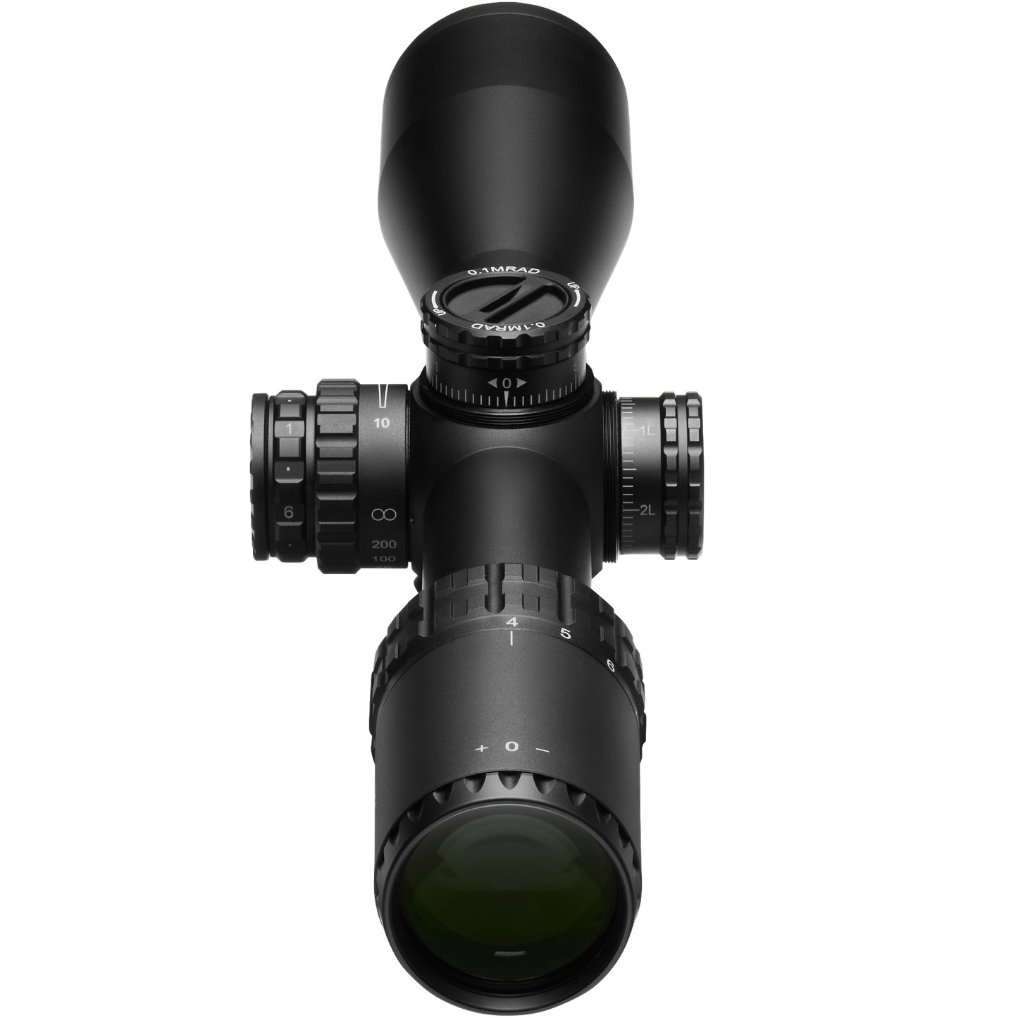 LH-4 4-16x44 FFP | Capped Tool-less Turrets | Illum. VPR/VHR | 30mm Tube