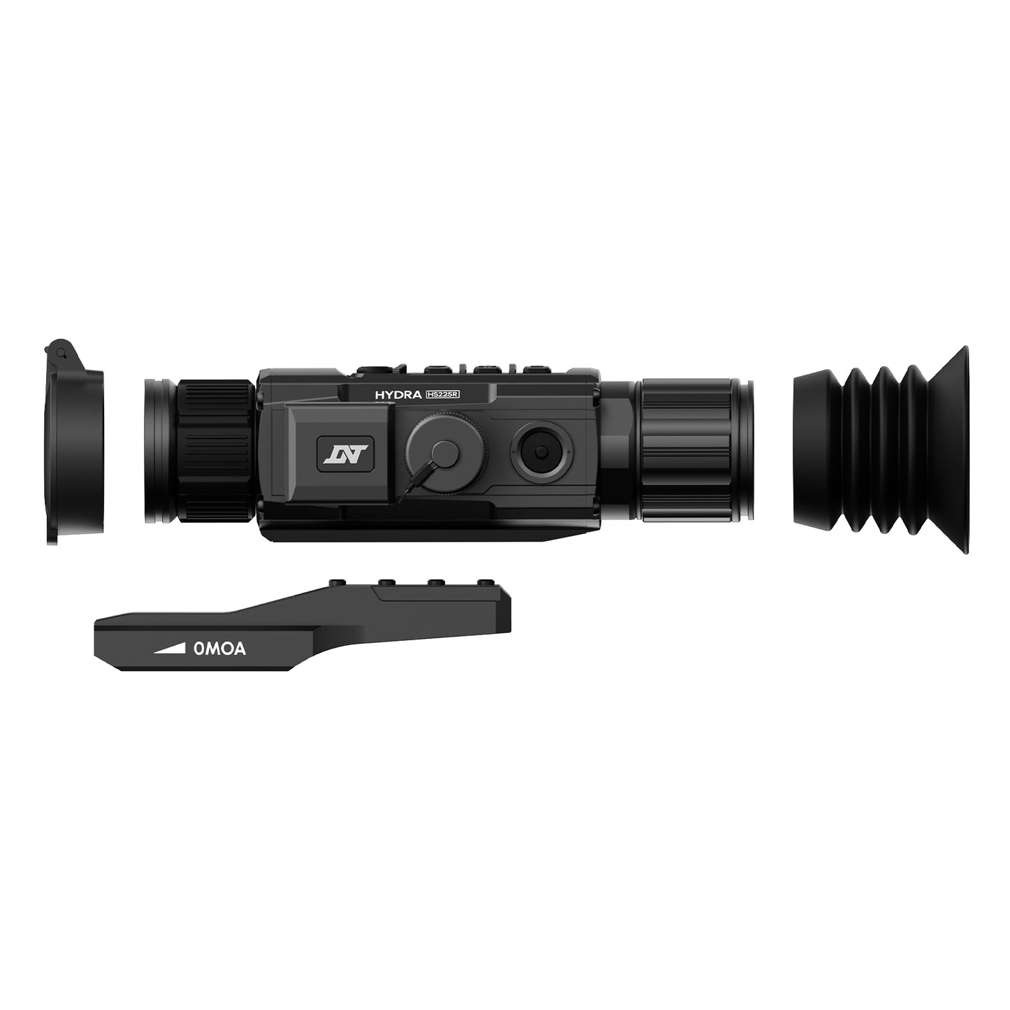 HS225R – HYDRA 256×192 25mm Multi-Function Thermal Scope with Laser Rangefinder and Ballistic Calculator – Standalone Scope, Clip-On, Handheld Monocular