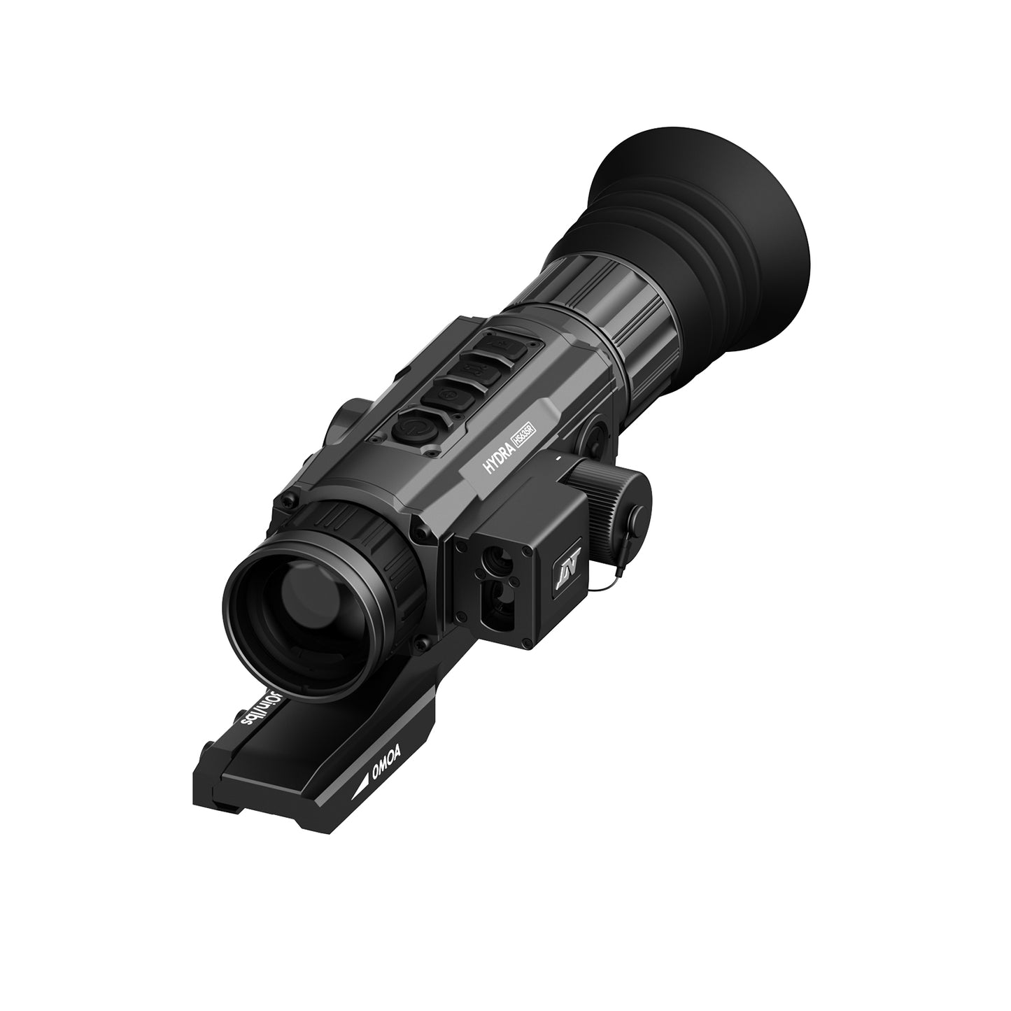 HS635R – HYDRA-LRF 640×512 35mm Multi-Function Thermal Scope with Laser Rangefinder and Ballistic Calculator – Standalone Scope, Clip-On, Handheld Monocular