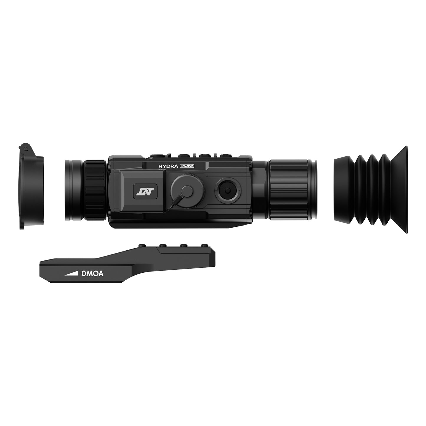 HS635R – HYDRA-LRF 640×512 35mm Multi-Function Thermal Scope with Laser Rangefinder and Ballistic Calculator – Standalone Scope, Clip-On, Handheld Monocular