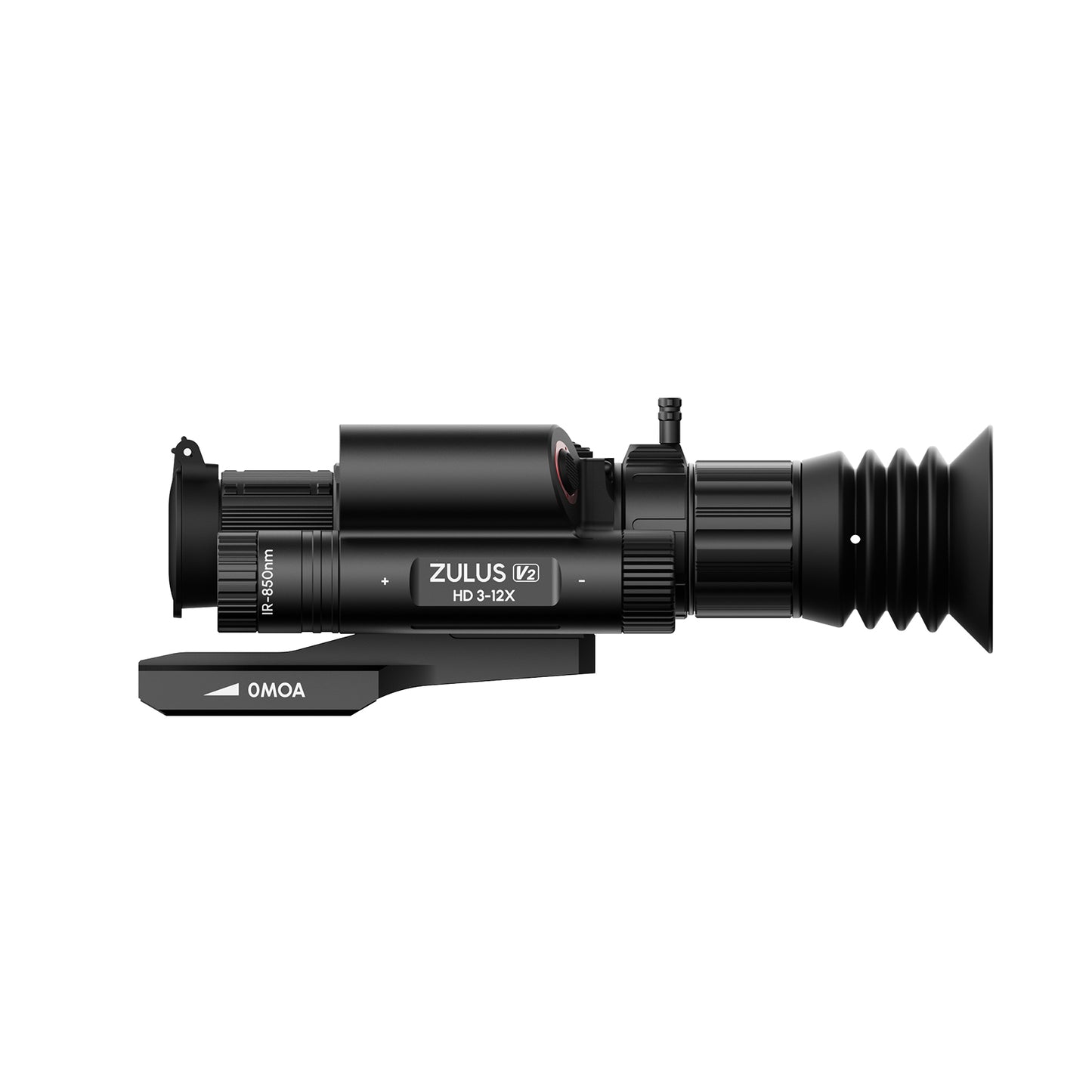 Zulus HD 3-12x V2 Digital Day/Night Optic w/ Laser Rangefinder