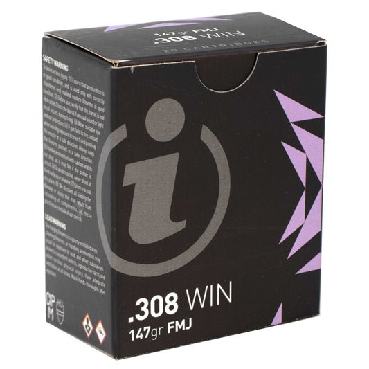 Igman Ammunition 308 Winchester 147 Grain Full Metal Jacket - IGMAN308-20