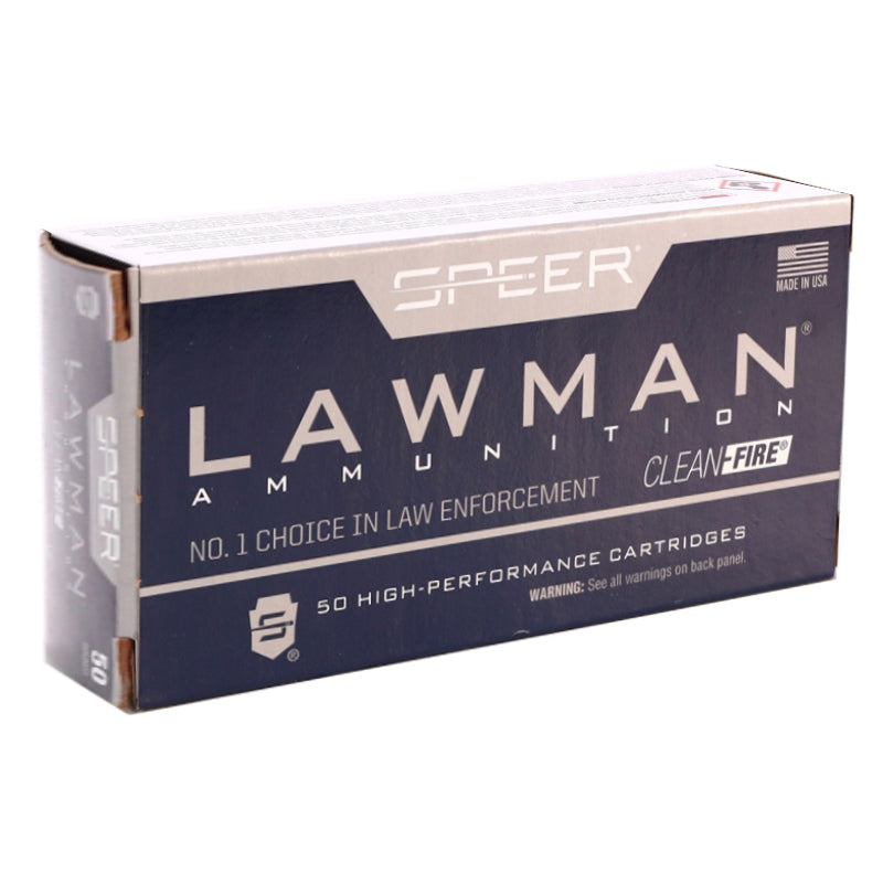Speer Lawman CleanFire 9mm Luger Ammo 147 Grain Total Metal Jacket Case of 1000