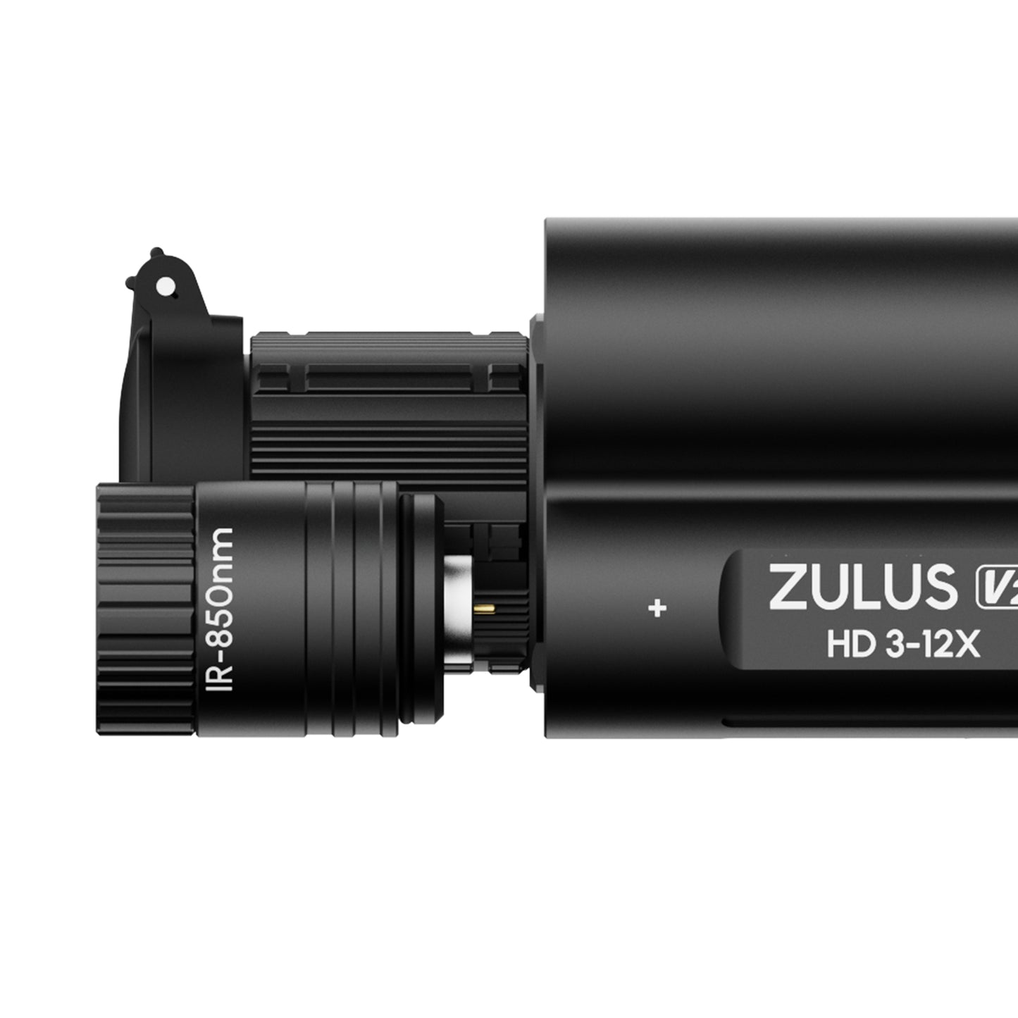 Zulus HD 3-12x V2 Digital Day/Night Optic w/ Laser Rangefinder