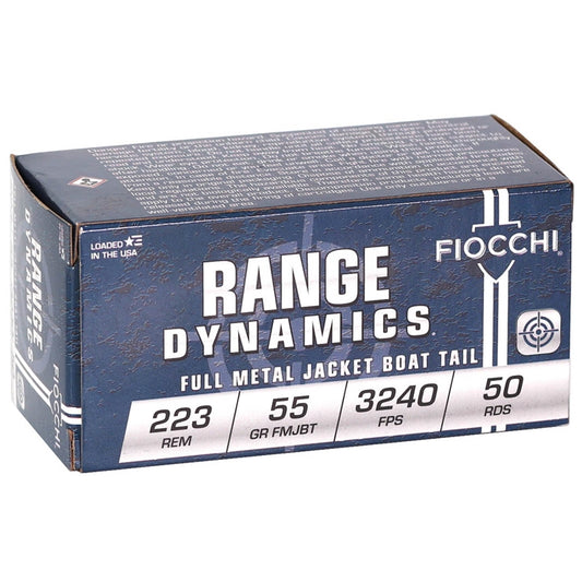Fiocchi Shooting Dynamics 223 Remington Ammo 55 Grain Full Metal Jacket Case of 1000