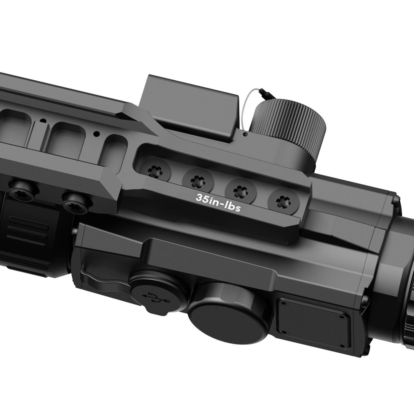 HS650R – HYDRA-LRF 640×512 50mm Multi-Function Thermal Scope with Laser Rangefinder and Ballistic Calculator – Standalone Scope, Clip-On, Handheld Monocular