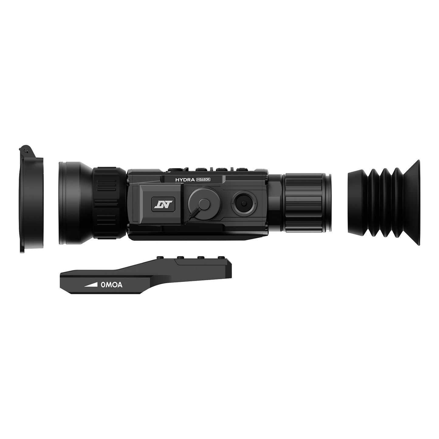 HS650R – HYDRA-LRF 640×512 50mm Multi-Function Thermal Scope with Laser Rangefinder and Ballistic Calculator – Standalone Scope, Clip-On, Handheld Monocular