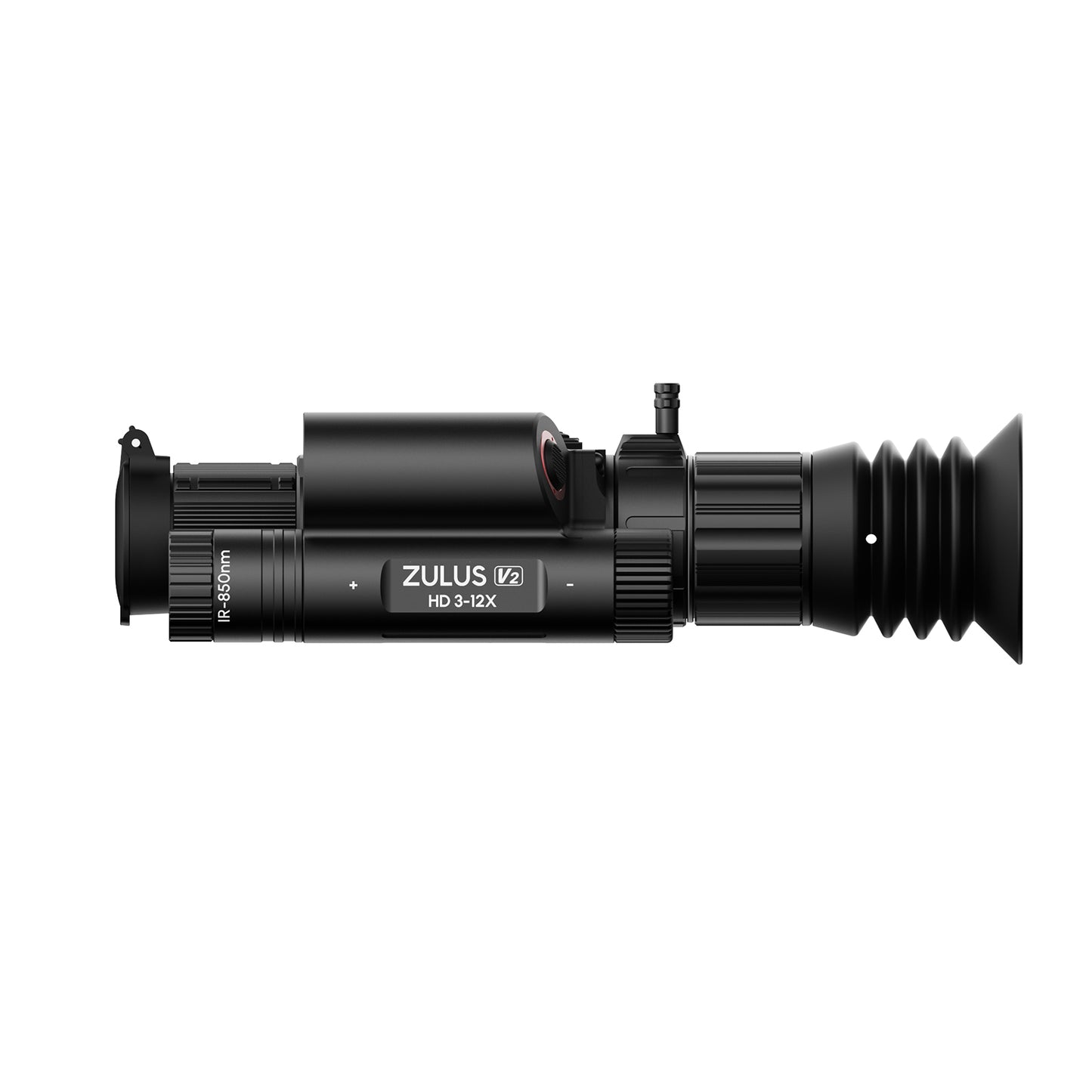 Zulus HD 3-12x V2 Digital Day/Night Optic w/ Laser Rangefinder