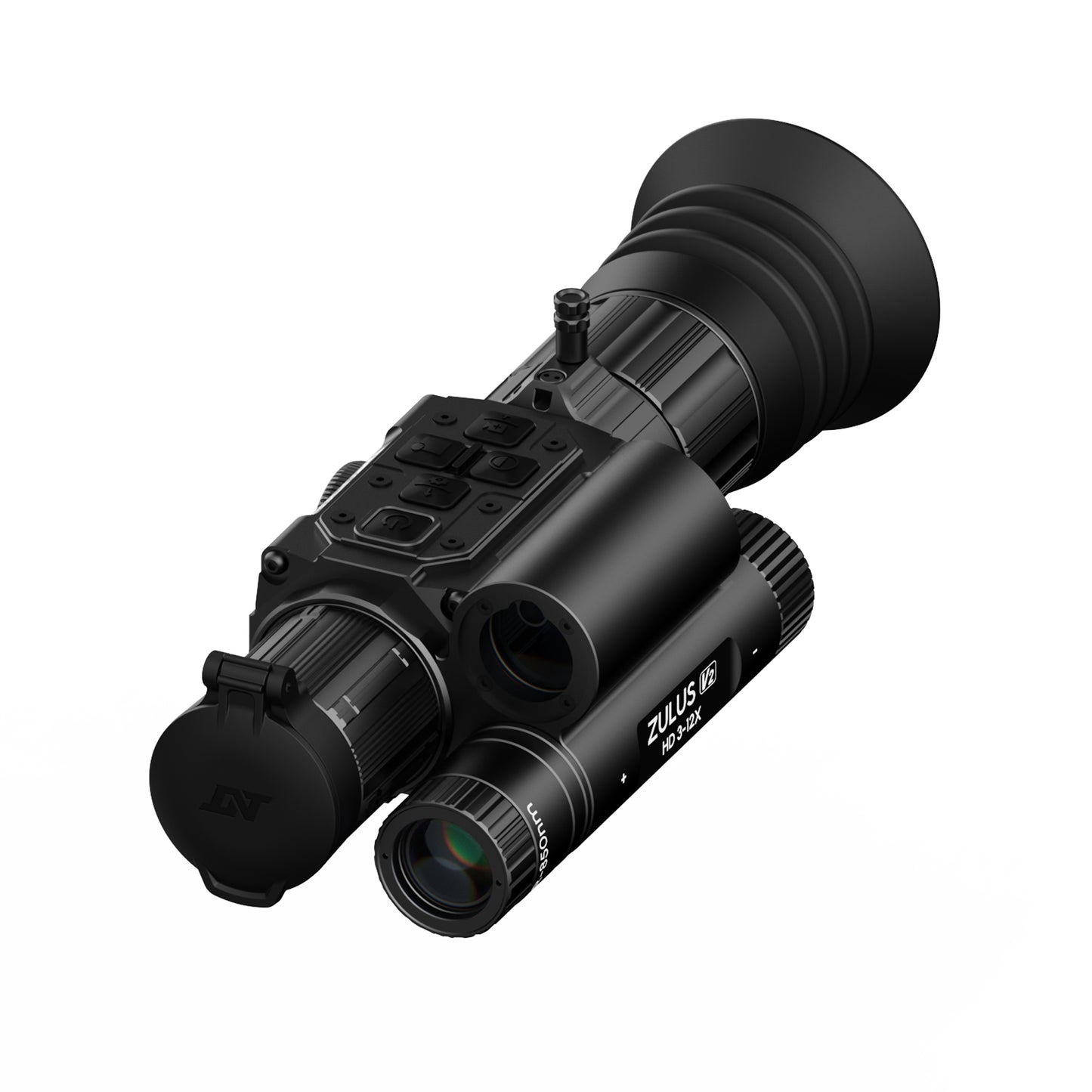 Zulus HD 3-12x V2 Digital Day/Night Optic w/ Laser Rangefinder